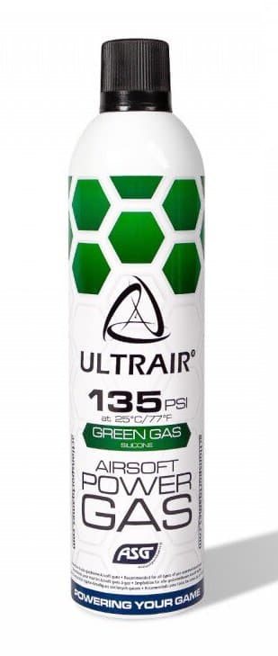 GAZ SOFT AIR ULTRAIR VERT STD-POWER 135 PSI SILICONE 570 ML / 19893