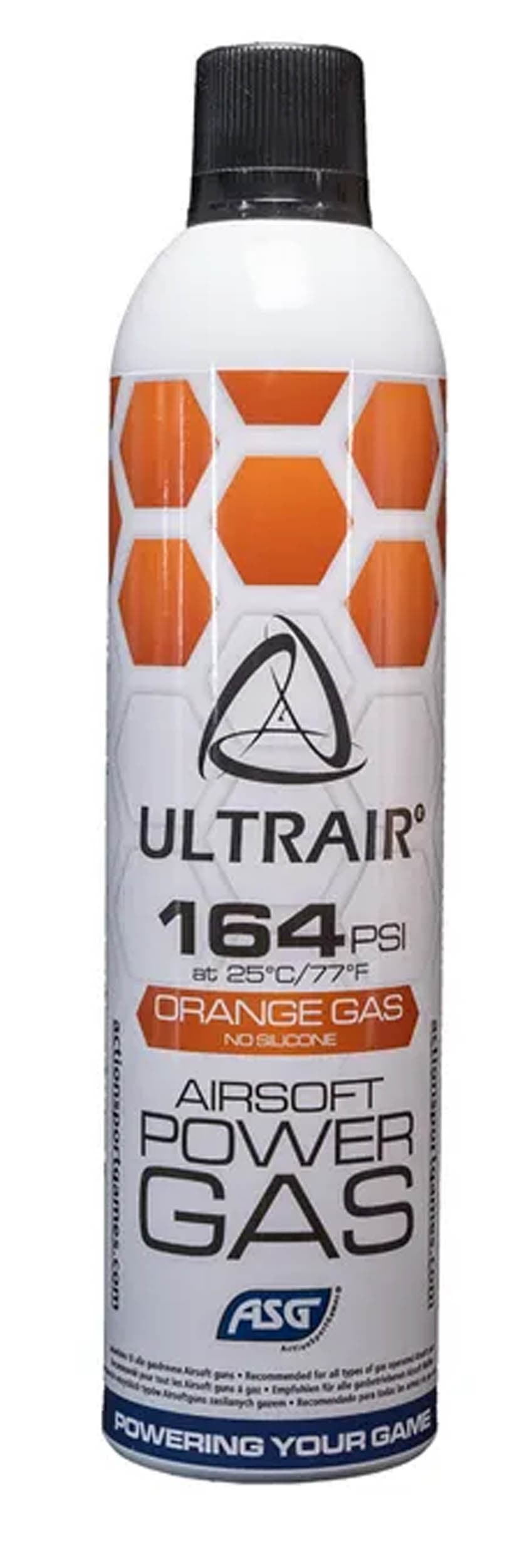 GAZ SOFT AIR ULTRAIR ORANGE MID-POWER 164 PSI 570 ML / 19894