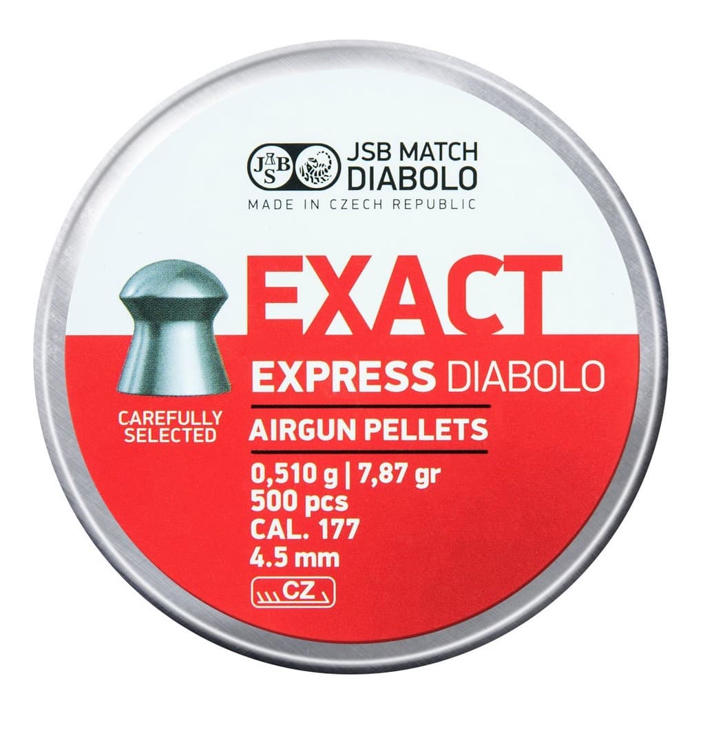 BOITE 500 PLOMBS EXACT EXPRESS - 4.52 MM (051 GR) C50