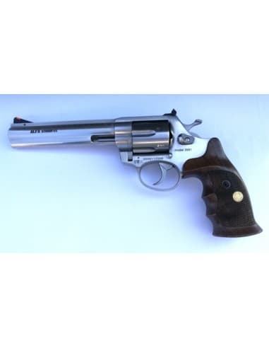 REVOLVER ALFA STEEL 3561.3 6" STS GRIP 9 - CAL 357 MAG