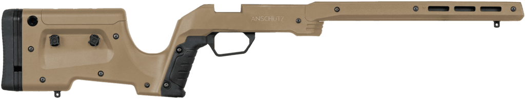 CARABINE ANSCHUTZ 1761 D HB APR MDT XRS FDE 21.4" G-28 - CAL 22 LR