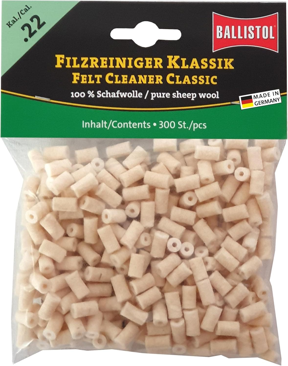 SET 300 FEUTRES POUR ADAPTATEUR BALLISTOL .22