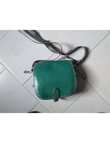 CARTOUCHIERE EN CUIR NATUREL 2 POCHES