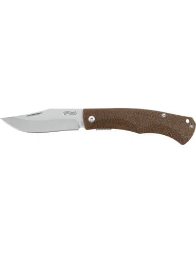 COUTEAU WALTHER CTK2 PLIANT G10 BROWN - 440C / 5.1096 PROMO