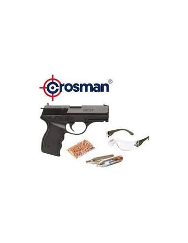KIT PISTOLET CO2 CROSMAN PRO 77 + ACCESSOIRES