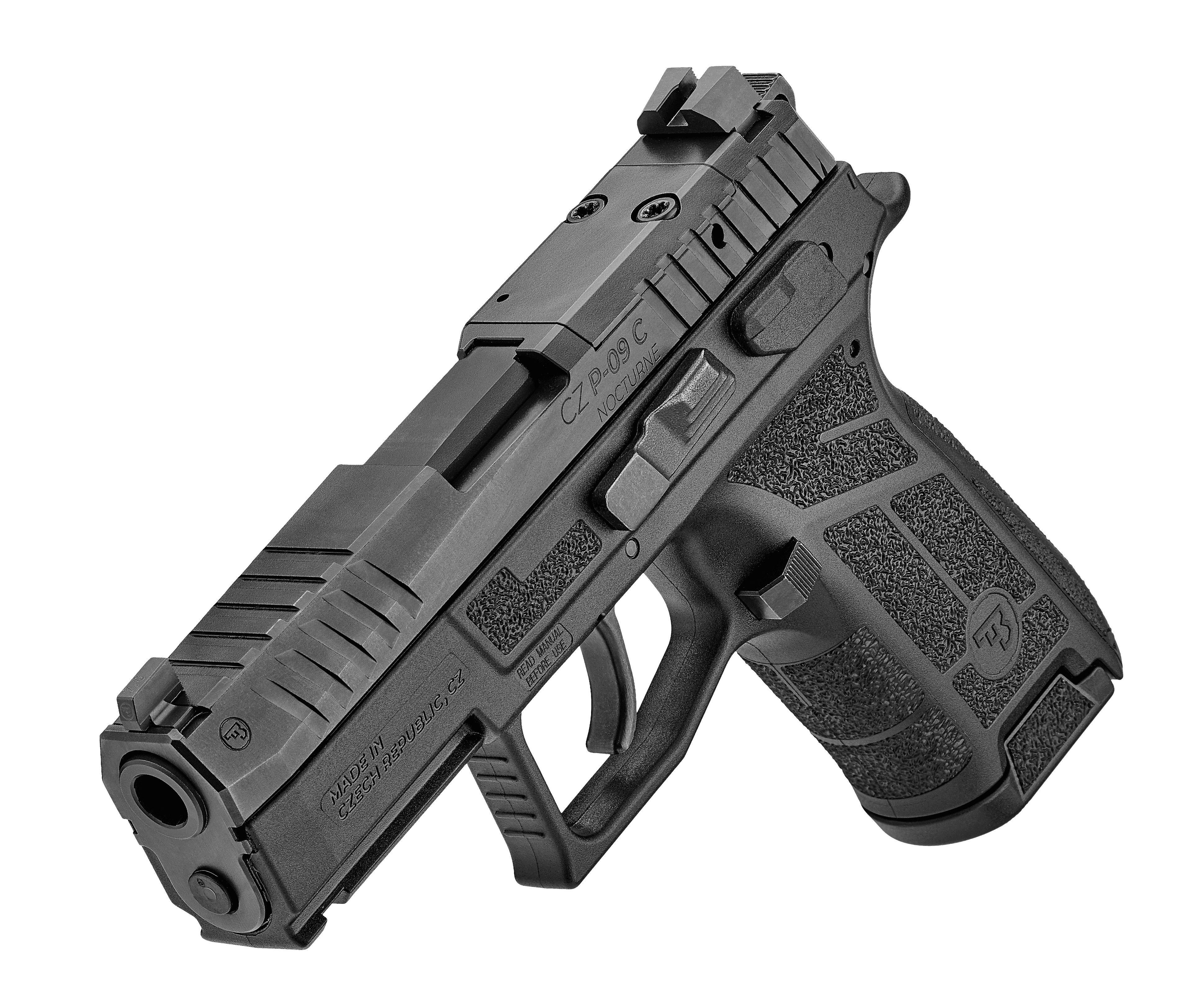 PISTOLET CZ P-09 C NOCTURNE OR - CAL 9 MM