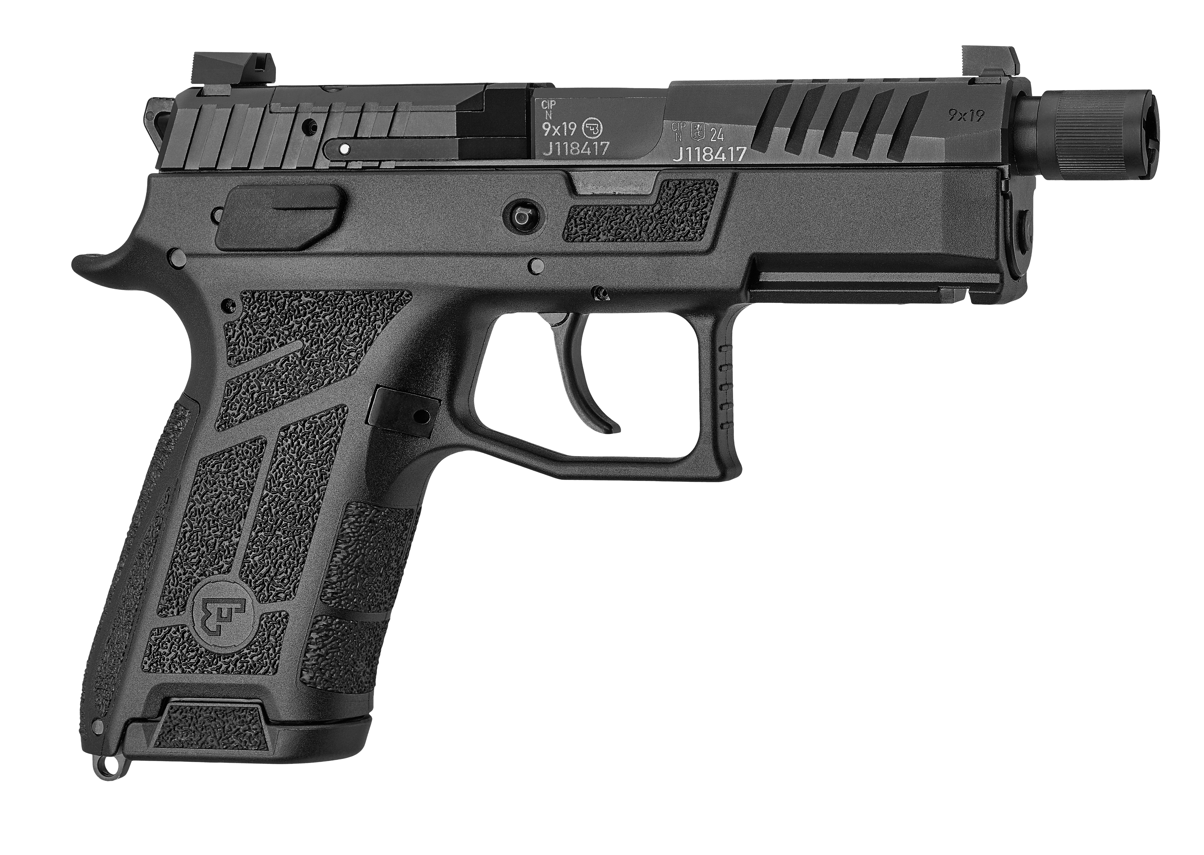 PISTOLET CZ P-09 C NOCTURNE OR & SR - CAL 9 MM