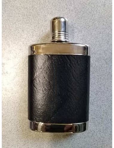 GOURDE HI87DBK VERRE+CUIR NOIR