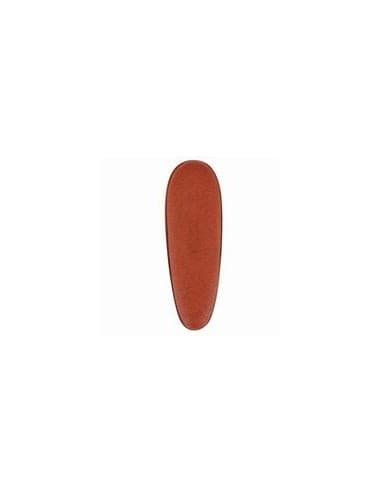 PLAQUE ANTI-RECUL D752B DECEL RED LEATHER "M" 1" / 01423