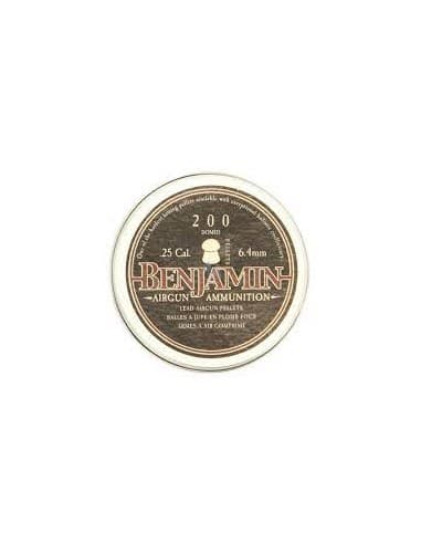 BOITE 200 PLOMBS BENJAMIN DOMED 6,35 MM
