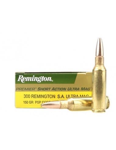 CARTOUCHES REM 300 REM SHORT U-MAG -150GR PSP