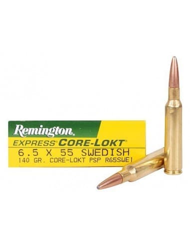 CARTOUCHES REM 6.5X55 SWEDISH - 140GR PSP