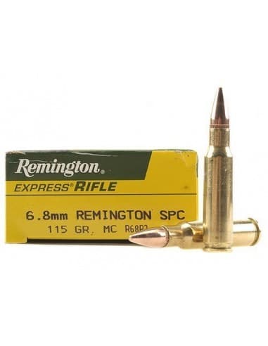 CARTOUCHES REM 6,8 MM REM SPC - 115GR MC