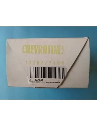 CARTOUCHE SAPL V2 12/67 CHEVROTINE SHORT RANGE