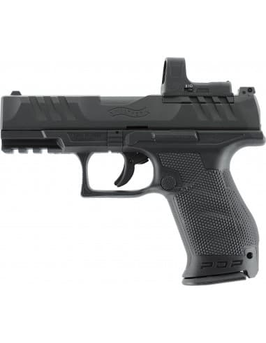 PISTOLET CO2 WALTHER PDP COMPACT 4" B-BACK RED DOT SIGHT / 5.8433-1
