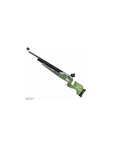 CARABINE PCP WALTHER LG400 JUNIOR GREEN R/L M-TRIGGER - 4.5 MM