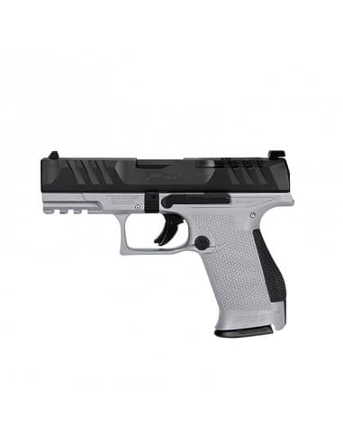 PISTOLET WALTHER PDP COMPACT 4" OR THUNGSTEN GREY - CAL 9 MM