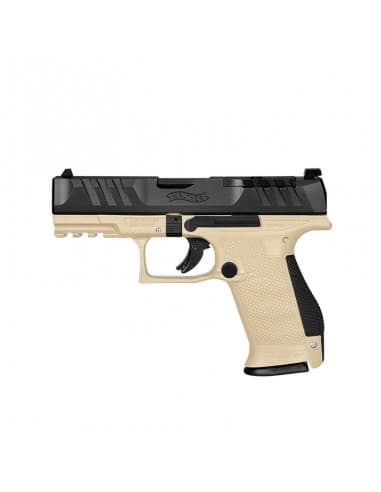 PISTOLET WALTHER PDP COMPACT 4" OR FDE - CAL 9 MM